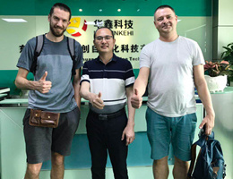 外國客戶來廠參觀